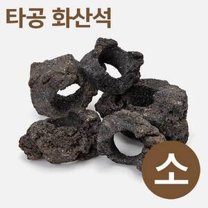 [특가] 타공 화산석(소) 5~8cm